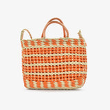 Strandtasche aus gewebtem Papier