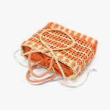 Strandtasche aus gewebtem Papier