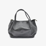 Borsa classic in pelle - nero