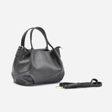 Borsa classic in pelle - nero