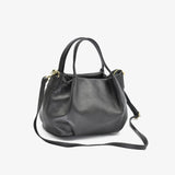 Classic leather bag - black