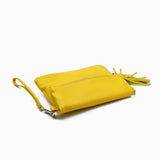 Lady leather clutch bag