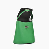 Borsa annalisa in pelle - verde