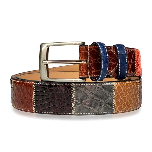 Leather belt Roberto