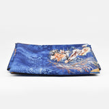 Foulard blu Notte in seta