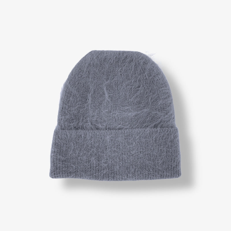 Angora wool and cashmere cap