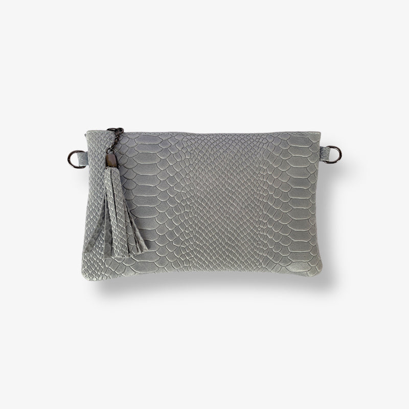 Python-Pochette aus Leder