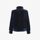 Biber-Bomberjacke - Mitternachtsblau