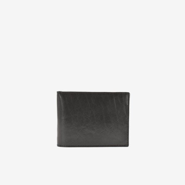 Leather tri-fold wallet