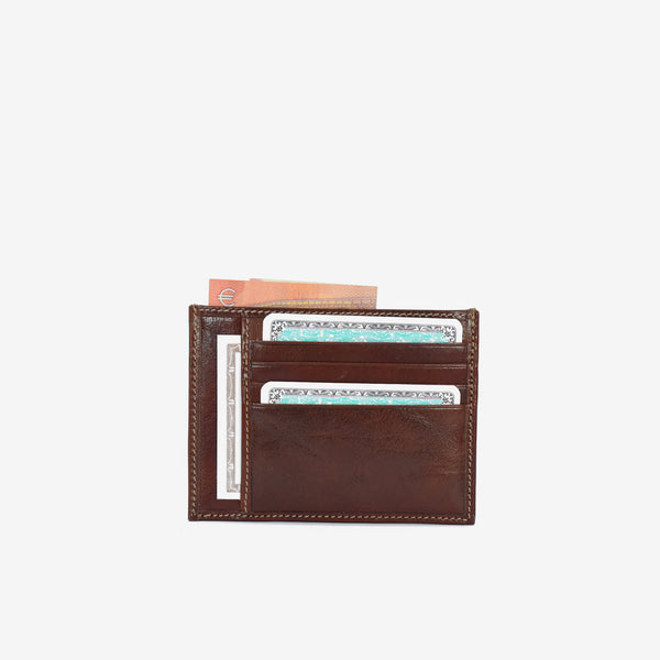 Leather document holder - black