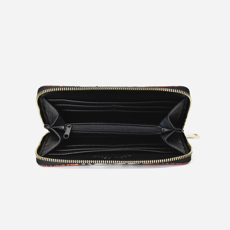 Python leather wallet