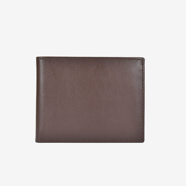 Leather bi-fold wallet