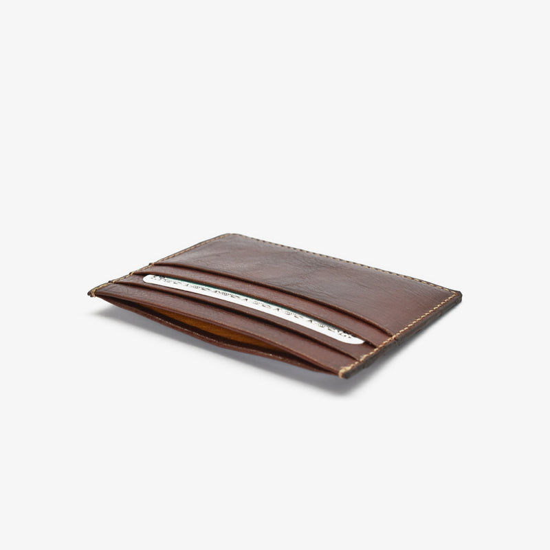 Leather card holder