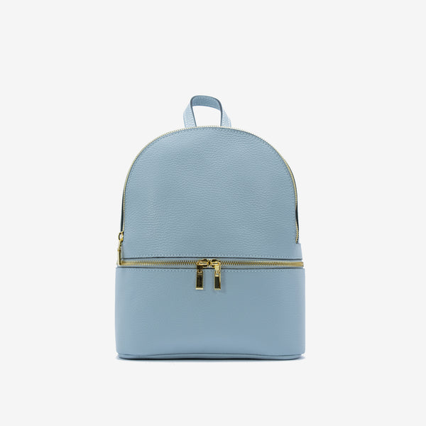 Classic leather backpack