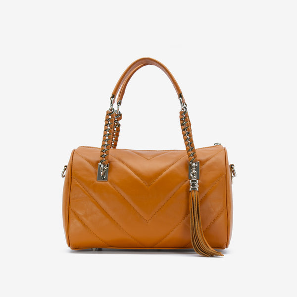 Leather trunk bag