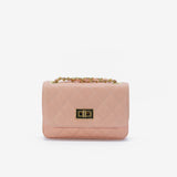 Mini Marta leather bag - pink