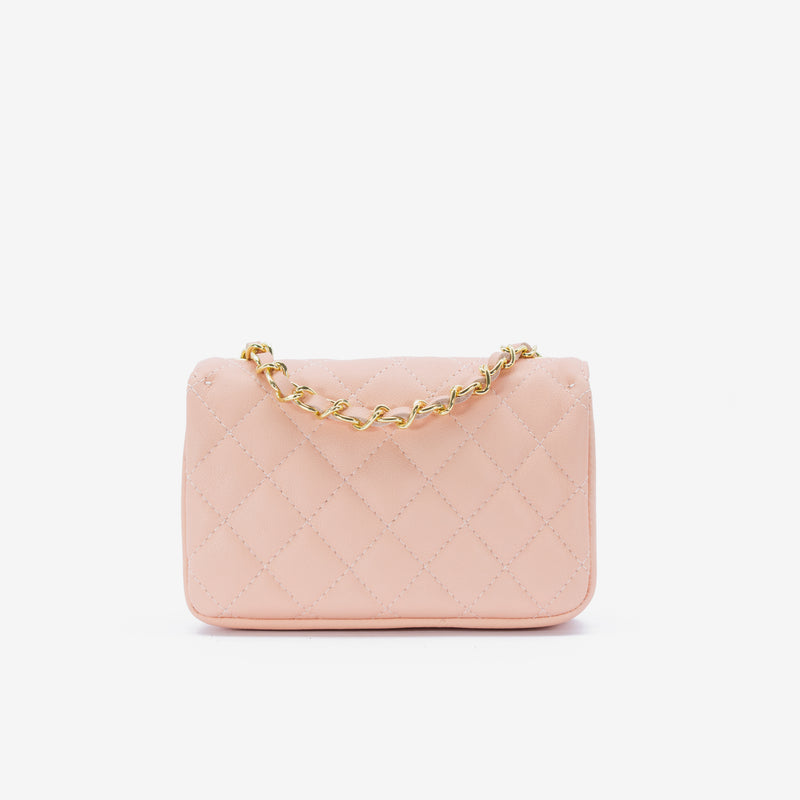 Mini Marta leather bag - pink