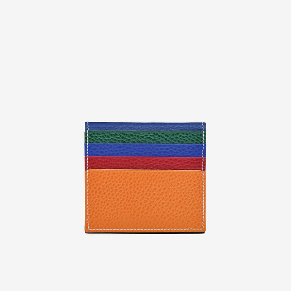 Colorful leather wallet